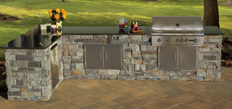 Stone Veneer Kitchen Kit